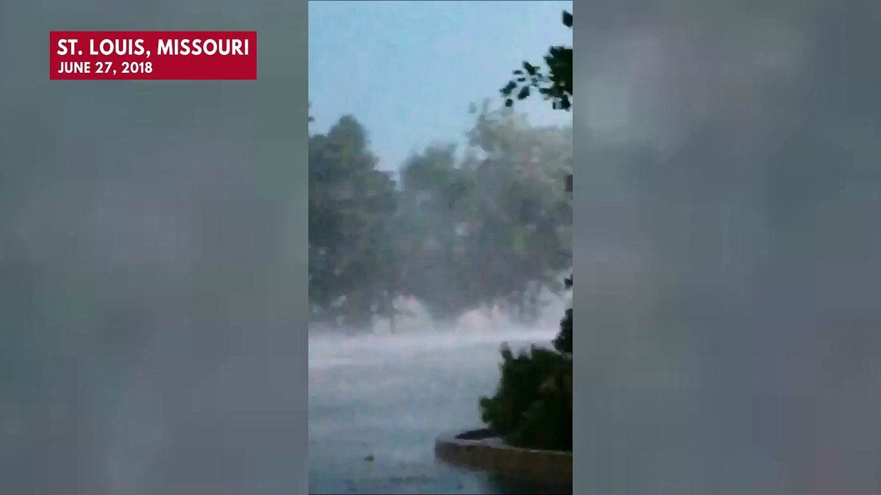 Severe Storm Hits St. Louis