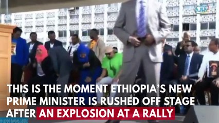 Ethiopian Prime Minister Rushed Off Stage Following Deadly Grenade Blast