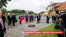 Czech President Holds Bizarre Press Conference To Burn Giant Underwear