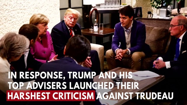 Donald Trump Vs Justin Trudeau: War Of Words Erupt As Tense G7 Summit Ends