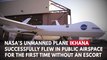 Unmanned NASA Plane Makes First Solo Flight In Public Airspace