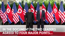 What Did Donald Trump And Kim Jong Un Actually Agree To?