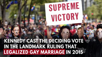 Justice Anthony Kennedy Announces Retirement From U.S. Supreme Court