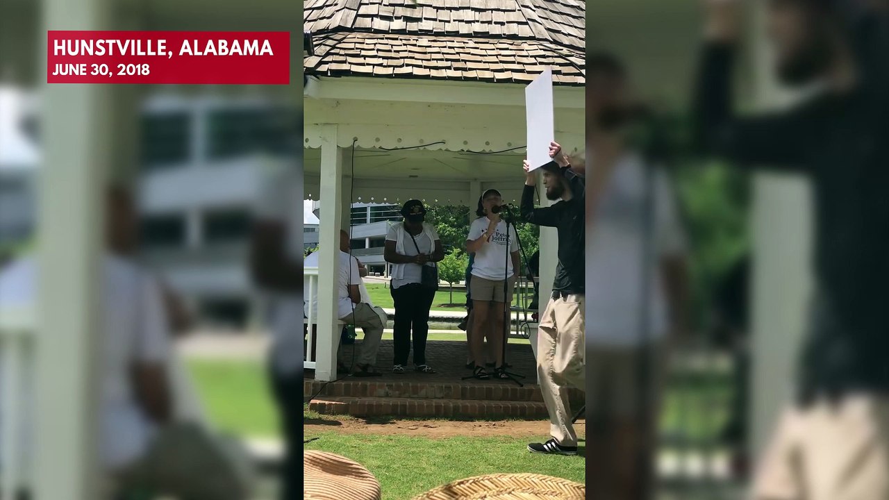 Prayer Service Against Trump's Child Separation Policy Disrupted By Counter-Protesters