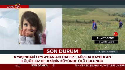 Minik Leyla'dan acı haber