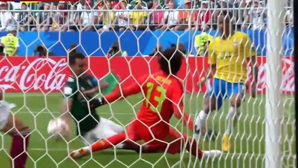 BRA 2-0  MEX - FULL HIGHLIGHTS