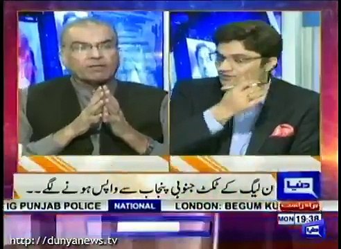 PMLN loses ground in South Punjab- Mujeeb-ur-Rehman Shami
