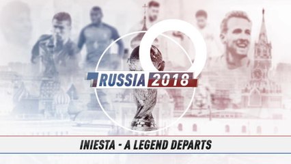 Iniesta - a legend departs