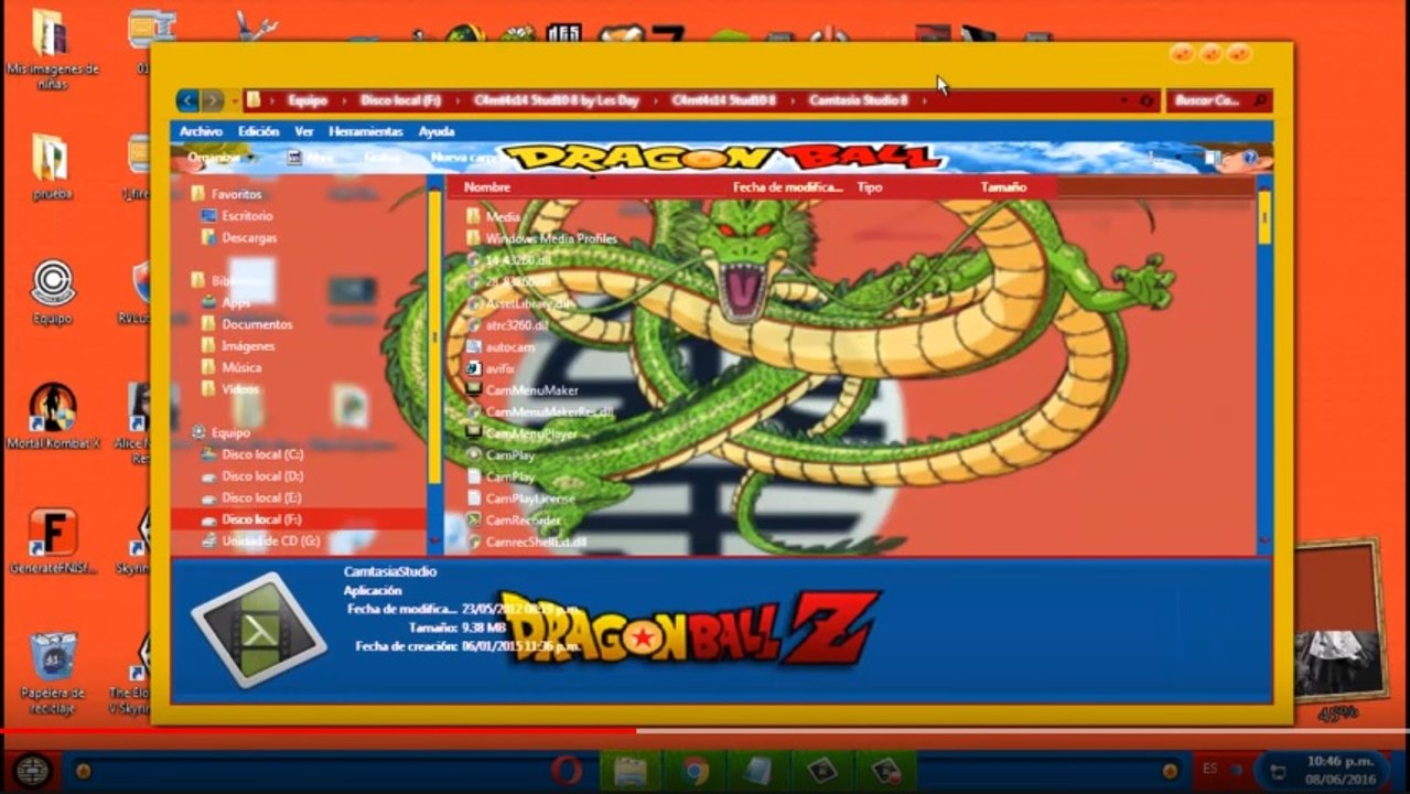 theme dragon ball.windows7