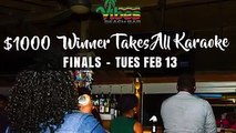 Join us for the Finals of our $1000 Winner Takes All Competition! 10 Finalists will battle it out to see who's got the best vocals and rocking performance.  T