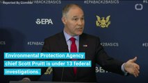 EPA Ethics Official Wants More Investigations Into Scott Pruitt