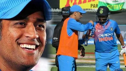 Ms Dhoni Reveals Why he Brought drinks for Suresh Rains during match against Ireland ।वनइंडिया हिंदी