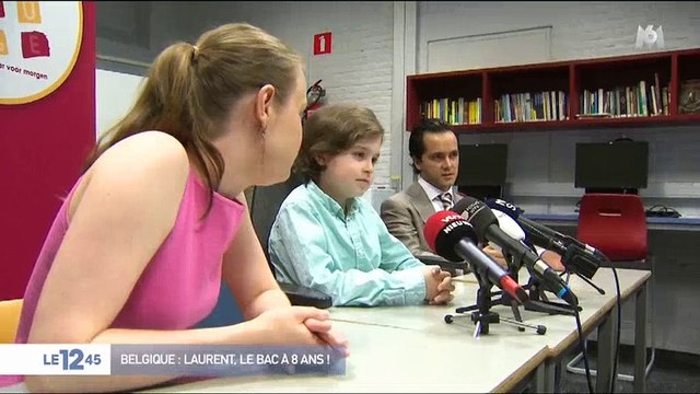 Découvrez l'incroyable histoire de ce belge qui vient d'avoir son bac... à 8ans ! Regardez