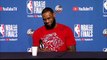 LeBron James and JR Smith react to video of Cavaliers bench after Game 1 going viral _ ESPN