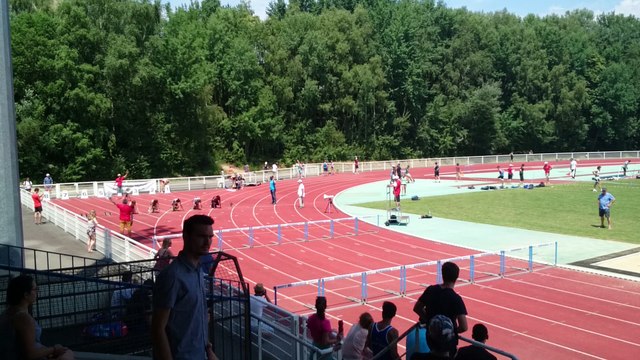 Préfrances 2018 Justine Le Duey 100m haies série