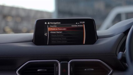 The new Mazda CX-8 Diesel Infotainment system