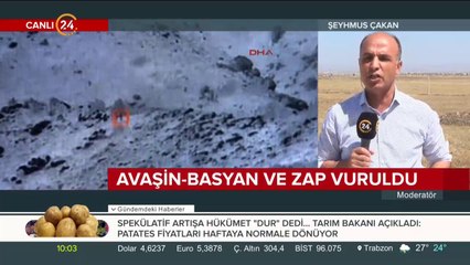 Kuzey Irak vuruluyor