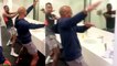 India vs England: Hardik Pandya,Shikhar Dhawan Bathroom Dance goes Viral,Watch Video ।वनइंडिया हिंदी