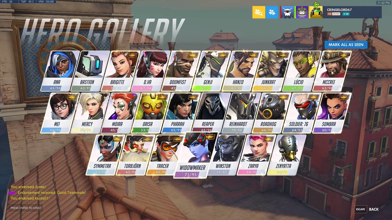 OVERWATCH - INVINCIBLE BALLY POG