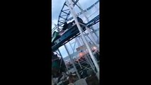 A roller coaster at an amusement park in Florida derailed on June 14, leaving two of the riders to plunge 10 meters to the ground. Firefighters rescued the 10 r