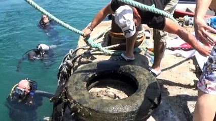 Denize akü bile atmışlar - EDİRNE