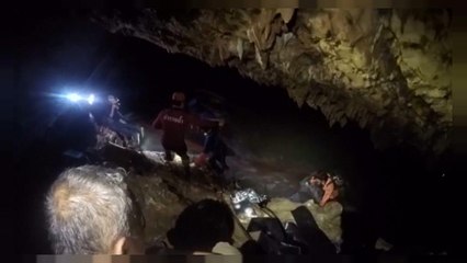 Rescue teams find missing boys, coach in cave with ‘signs of life’