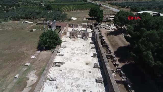Manisa Sardes Antik Kenti'nde Binlerce Yıl Önce Termal Isıtma Kullanılmış