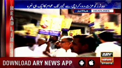 Headlines 1400 2nd July 2018