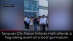 Philippines city mayor gunned down singing national anthem
