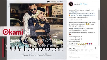 Wow! Agnez Mo Posting Foto Mesra Saat Dipangku Chris Brown