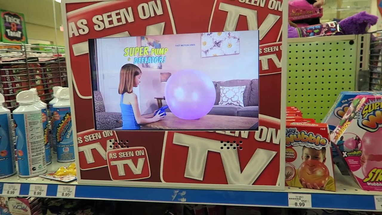 DO NOT PUT A WUBBLE BUBBLE FULL OF ORBEEZ IN THE POOL   DIY Giant Stress Ball Pool Experiment