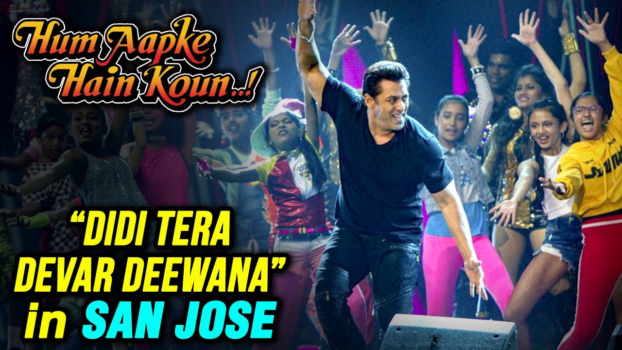 Dabangg Tour : Salman Khan Recreates Didi Tera Devar Deewana In San Jose
