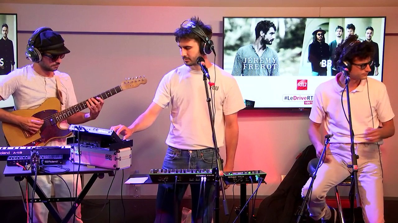 Jérémy Frérot et BB Brunes dans #LeDriveRTL2 du 29 juin 2018