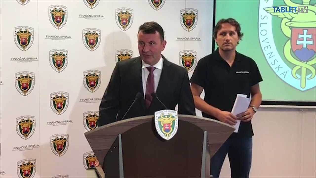 ZÁZNAM: Brífing Finančnej správy SR