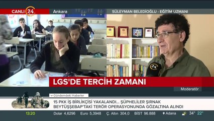 LGS'de tercih dönemi başlıyor