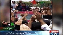 Bilawal Bhutto Zardari receives a warm welcome when reaches to  Gulshan- e- Hadeed for Election campaign