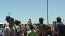 تزايد معاناة النازحين السوريين على الحدود الأردنية