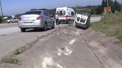 Akçakoca'da Trafik Kazası: 2 Yaralı - Düzce