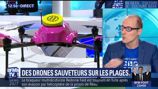 Des drones sauveteurs pour les plages