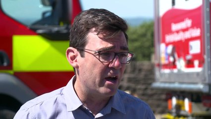 Mayor of Greater Manchester thanks Firefighters