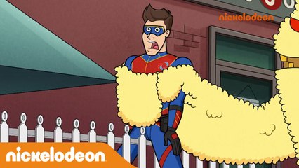 Les aventures de Kid Danger | Le popcorn monstrueux | Nickelodeon France