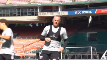 DC United - Premier entraînement pour Rooney