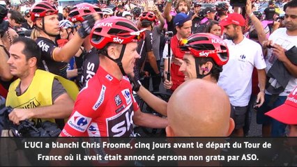Tour de France - Froome a été blanchi par l’UCI