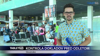 KONTROLA DOKLADOV PRED ODLETOM