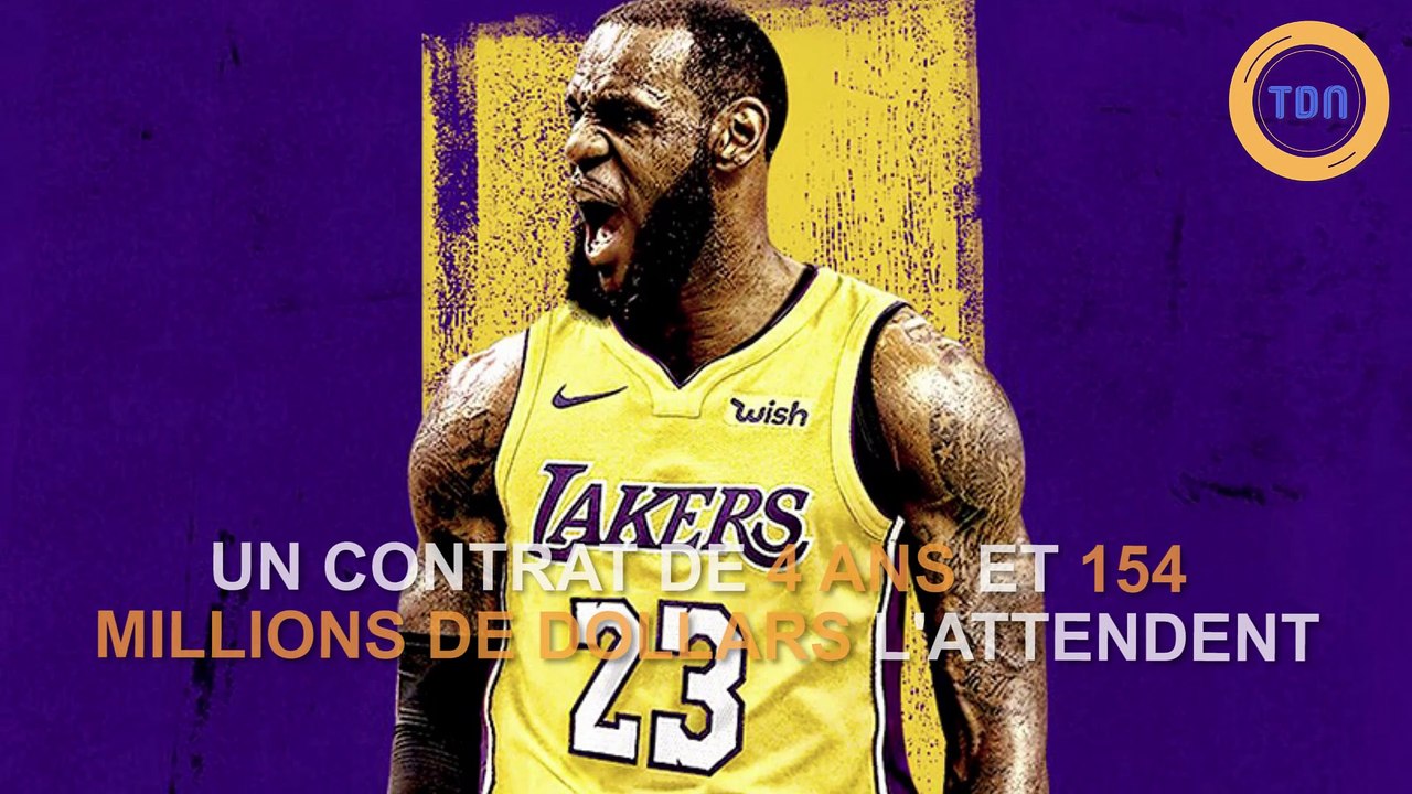 Lebron James surprend le monde de la NBA