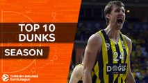 2017-18 Turkish Airlines EuroLeague: Top 10 dunks!