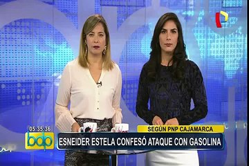 Cajamarca: sujeto acusado de quemar a mujer confesó ser autor del ataque