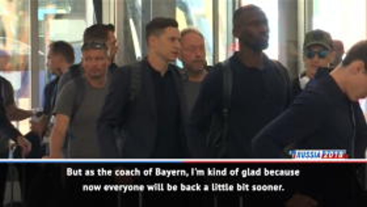 As Bayern coach, I'm glad Germany were eliminat...