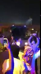 L'accueil des joueurs d'Arabie Saoudite