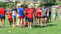 Rugby : les premières images de la reprise du RC Aubenas-Vals